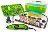 A collection of rotary tool accessories and a rotary tool are laid out on a white background. Náhľad obrázku produktu
