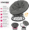 TecTake 403552, Polyester, Ocel, Černá Náhled obrázku produktu 3