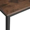 2 bancs Fairfield - Bois foncé industriel, rustique Voir les images du produit 8
