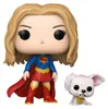 Figurina POP della DC Comics: Supergirl con il cucciolo Anteprima dell’immagine prodotto 1