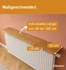 Aikas Art Heizkörperregal Eiche Echtholz, Einfache Montage Produktbild-Vorschau 8