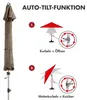 doppler EXPERT Sonnenschirm Kurbelschirm AutoTilt 280cm Produktbild-Vorschau 6
