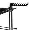 Asciugatrice pieghevole verticale con ruote, altezza 178 cm Anteprima dell’immagine prodotto 1