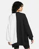 Damen Sweater ohne Kapuze Nike Sportswear Weiß Schwarz - M Produktbild-Vorschau 3