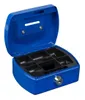 Idena Geldkassette Mini 125x95x60mm, blau - Metall, 6 Produktbild-Vorschau 3