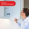10 X Magnete für Schranktüren Magnetschnäpper weiß Produktbild-Vorschau 4