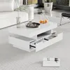 OKWISH Table basse - Table basse moderne avec LED Intégrée Voir les images du produit 3