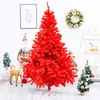 Albero di Natale artificiale rosso, 120 cm 230 rami Anteprima dell’immagine prodotto 5