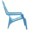 Kinder-Gartenstühle 2 Stk. Blau 37x34x44 cm PP Holzoptik Produktbild-Vorschau 5