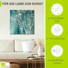 ARTland Leinwandbild Blaue Birke Größe: 70x70 cm Produktbild-Vorschau 2