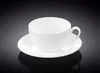 Tasse à thé Wilmax avec soucoupe, 250 ml, porcelaine Voir les images du produit 1