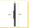 ZMH Applique LED per interni nero bianco caldo 60 cm 20 W Anteprima dell’immagine prodotto 8