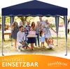 Faltpavillon 3x3 m ohne Seitenteile - Blau - wasserdicht - Produktbild-Vorschau 7