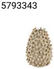 Light & Living - Vase RUNCU - Braun - 25x25x35 cm Produktbild-Vorschau 2
