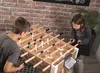 Smoby Click & Goal Tischfußball 42134 - Holz-Tisch, Produktbild-Vorschau 2
