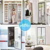 Zanzariera magnetica per porte 85x210 cm Nero Facile da Anteprima dell’immagine prodotto 4
