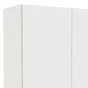 Amylya - Armoire polyvalente 2 portes, 79x170h cm blanc, un Voir les images du produit 4