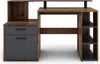 byLIVING Schreibtisch LOUIS / in Old-Wood-Optik (Altholz) Produktbild-Vorschau 9
