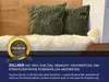 Kopfkissenbezug 2-teilig, 100% Polyester, 40x40 cm, oliv Produktbild-Vorschau 6