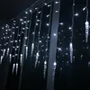 Lichterkette Außen Strom für Balkon LED Eisregen Outdoor Produktbild-Vorschau 7
