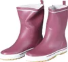 Damen-Gummistiefel Blau Flieder mit Rillenrand Produktbild-Vorschau 3