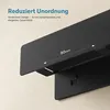 doporro Wandgarderobe mit Ablage, Garderobenleiste 80 cm Produktbild-Vorschau 3