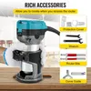 Einhand-Holzoberfräse 710 W Elektrohand-Holzoberfräse 33000 Produktbild-Vorschau 4