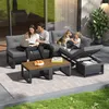 Ensemble de mobilier de jardin avec espace de rangement et Voir les images du produit 1