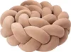 Warm Beige - Geflochtene Bettschlange Bettumrandung für Produktbild-Vorschau 4