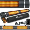 TRESKO Infračervený topný panel 3000W s dálkovým ovládáním Náhled obrázku produktu 1