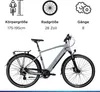 Zündapp Z810 E Bike Trekkingrad 28 Zoll grau 52 cm Produktbild-Vorschau 4