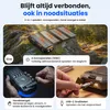 Siltcon® Powerbank Zonneenergie 20000 mAh - Solar Powerbank Productafbeelding-voorbeeld 5
