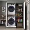 Armoire de rangement pour lave-linge Roomart DORA-I, 130 cm Voir les images du produit 4