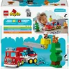 LEGO DUPLO Wóz strażacki z wężem i strażakiem, Zestaw do Podgląd zdjęcia produktu 22