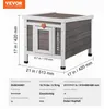 VEVOR vonkajší domček pre mačky, odolný voči poveternostným Náhľad obrázku produktu 7