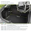 Juskys Alu Hunde-Transportbox M - 69×54×50 cm – Auto Produktbild-Vorschau 8