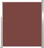 vidaXL Marquise latérale extensible 160x300 cm Marron Voir les images du produit 15