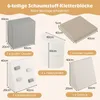 COSTWAY 6dílná sada pěnových bloků na lezení, lehká měkká Náhled obrázku produktu 3