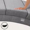 CASARIA® Relaxliege XXL Massage Heizfunktion 186x89x55cm Produktbild-Vorschau 8