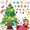 YARDIN Arbre de Noël en feutre DIY Décoration de Noël pour Voir les images du produit 5