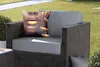 MuchoWow® Outdoor Kissen - Frau - Gold - Lippen - 40x40 cm Produktbild-Vorschau 5