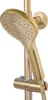 rea Duschgarnitur Thermostat VINCENT Gold Brush Höhe 1.235 Produktbild-Vorschau 6