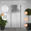 ML-Design Briefkastenständer freistehend, 55x120x9 cm, Produktbild-Vorschau 2