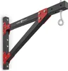 A black and red wall-mounted bracket for a punching bag. Podgląd zdjęcia produktu