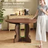 Mondeer Table de salle à manger ronde extensible 110-150 cm Voir les images du produit 8