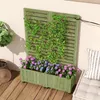 Merax Pflanzkübel mit Spalier und Rollen, Blumenkasten aus Produktbild-Vorschau 6