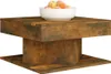 vidaXL Couchtisch Räuchereiche 57x57x30 cm Holzwerkstoff Produktbild-Vorschau 3