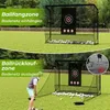 COSTWAY Golfnetz, Golf-Übungsnetz mit Zielscheibe, 4 Produktbild-Vorschau 6