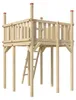 Tabaluga Spielturm 816 D, Farbe:naturbelassen Produktbild-Vorschau 5