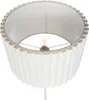 BELIANI Stojací lampa krémově bílá Polyester Terylen železo Náhled obrázku produktu 5